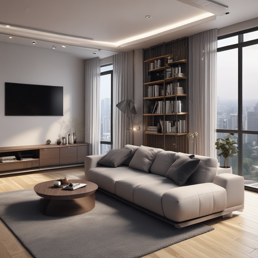 Modern city apartment